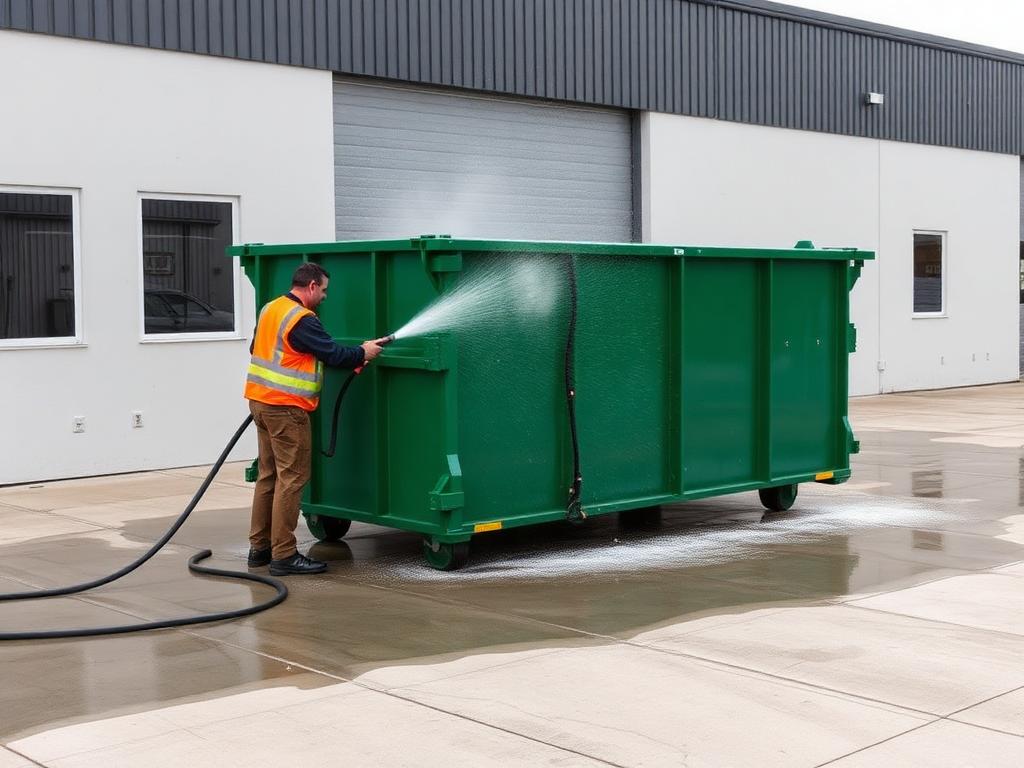 Commercial Dumpster Cleaning