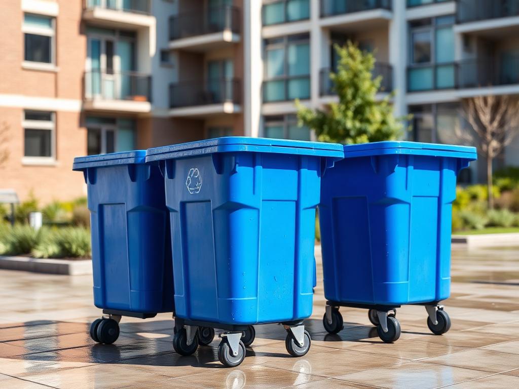 Recycling Bin Cleaning