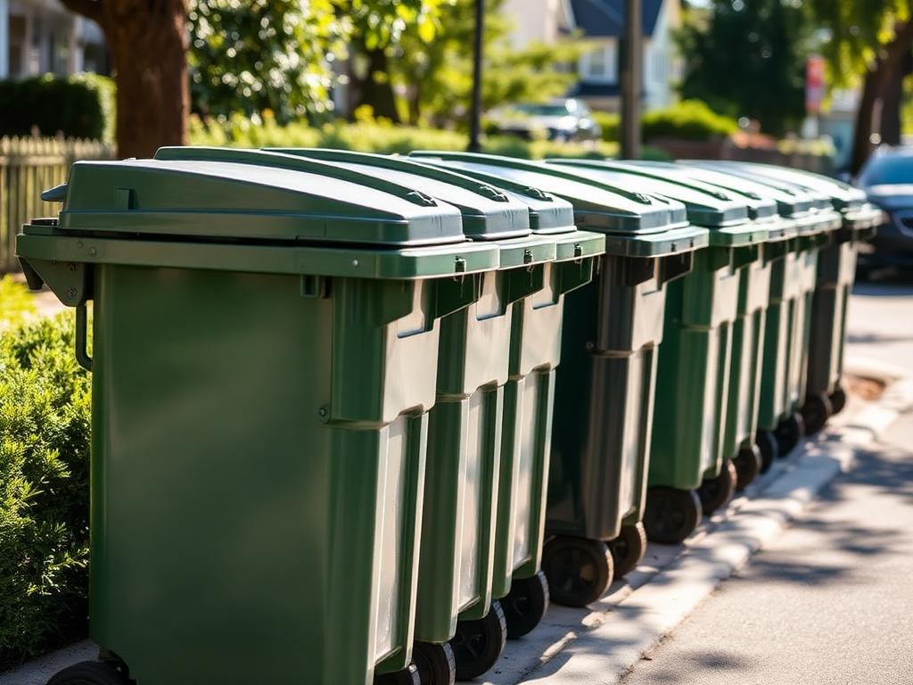 Residential Trash Bin Cleaning